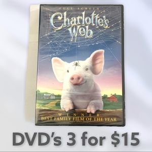 📀 Charlotte’s Web DVD movie brand new 📀